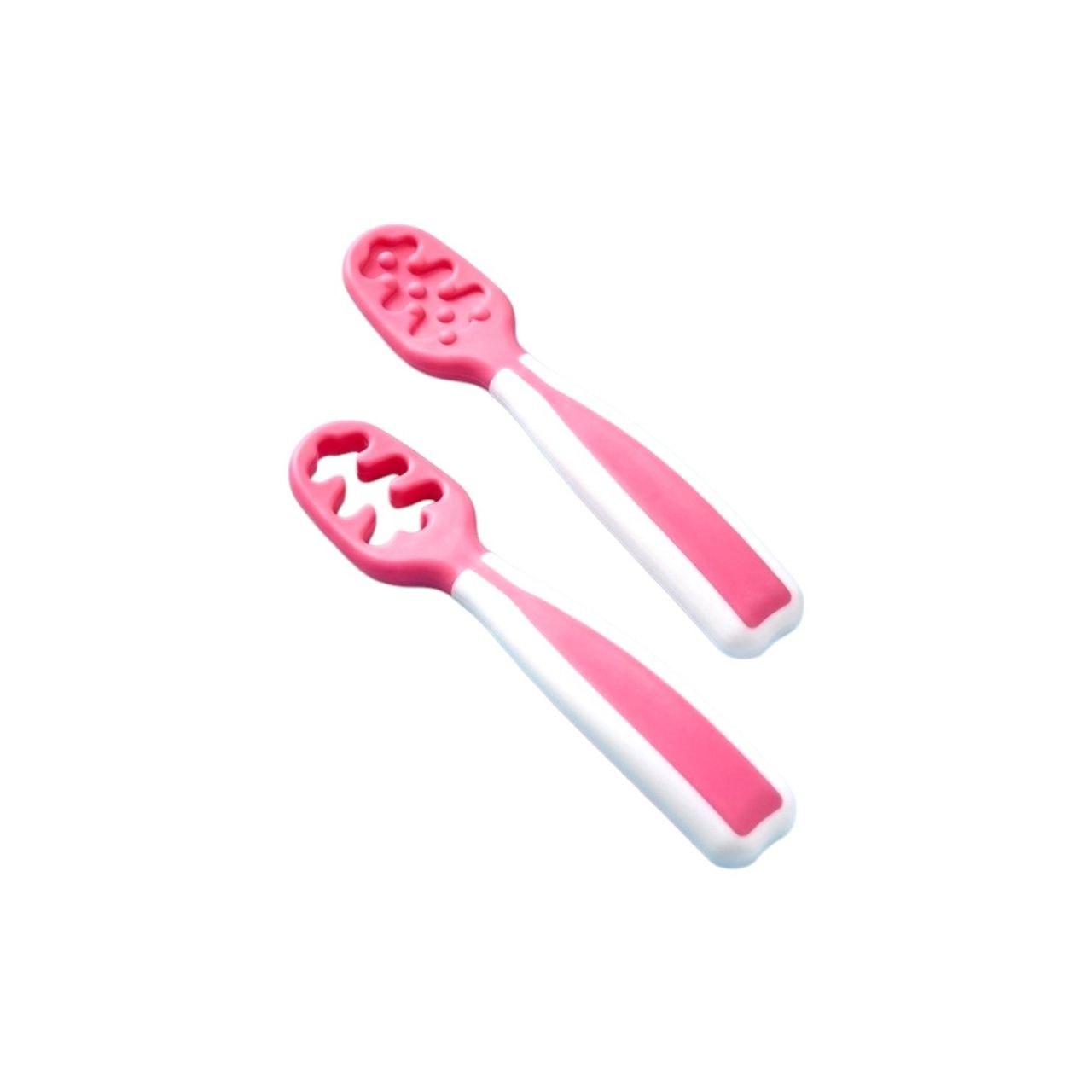 SET DE CUCHARAS DE APRENDIZAJE PARA BEBE 2UND GENIAL 10X2CM
