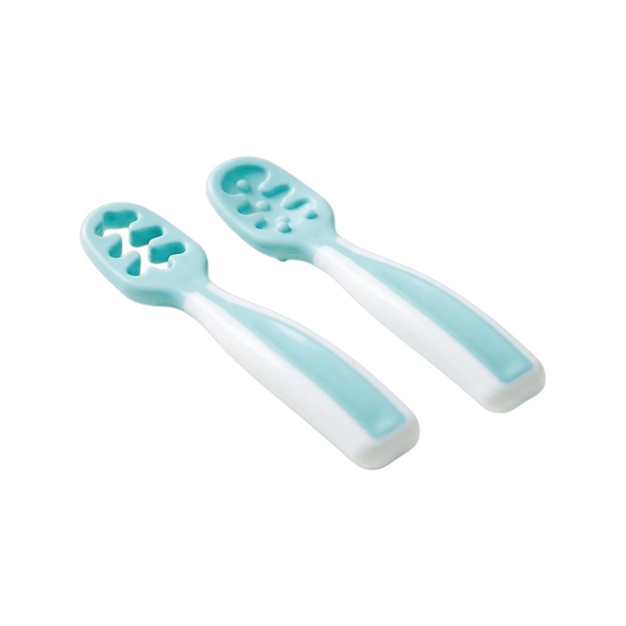 SET DE CUCHARAS DE APRENDIZAJE PARA BEBE 2UND GENIAL 10X2CM