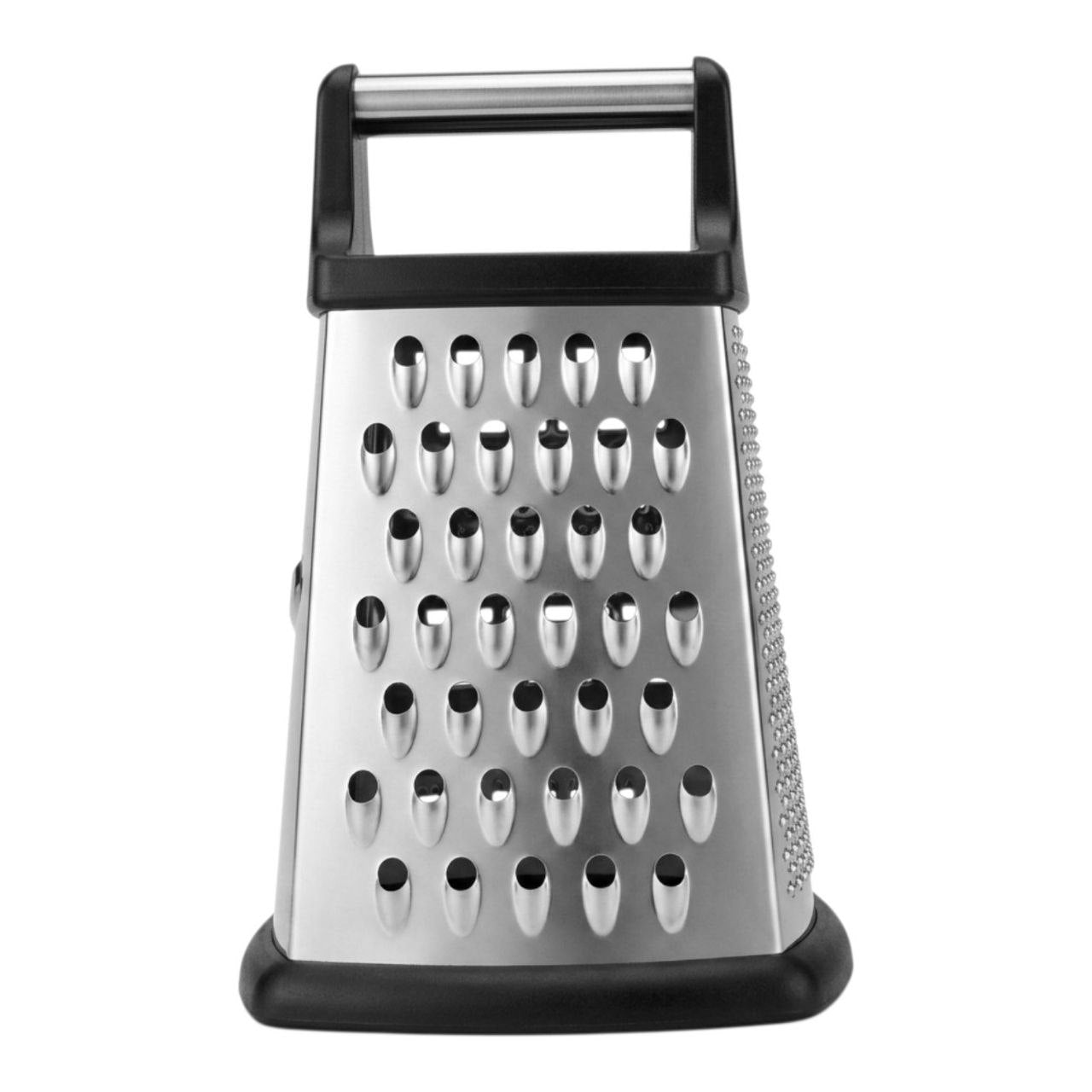 RALLADOR DE COCINA CON 4 CARAS DE ACERO INOXIDABLE EXCALIBUR 21X10CM
