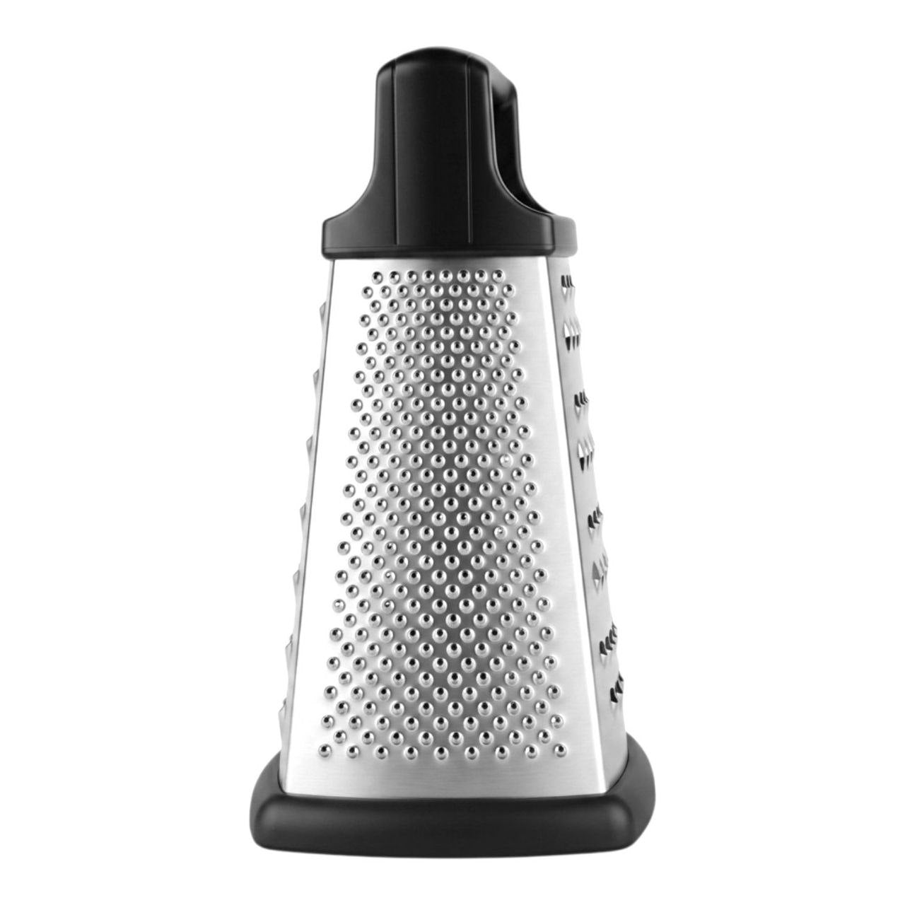 RALLADOR DE COCINA CON 4 CARAS DE ACERO INOXIDABLE EXCALIBUR 21X10CM