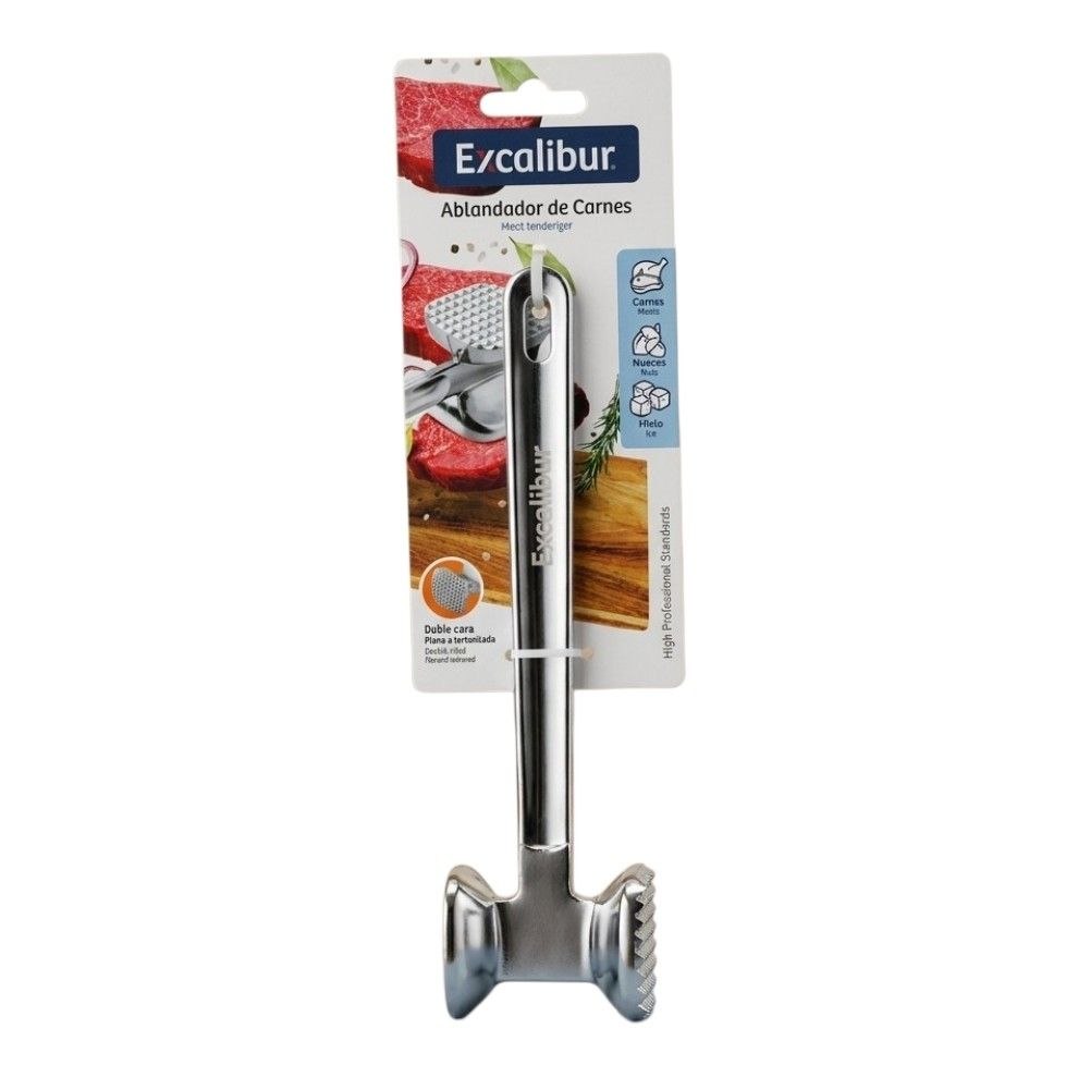 MARTILLO ABLANDADOR DE CARNES PROFESIONAL EXCALIBUR 21CM
