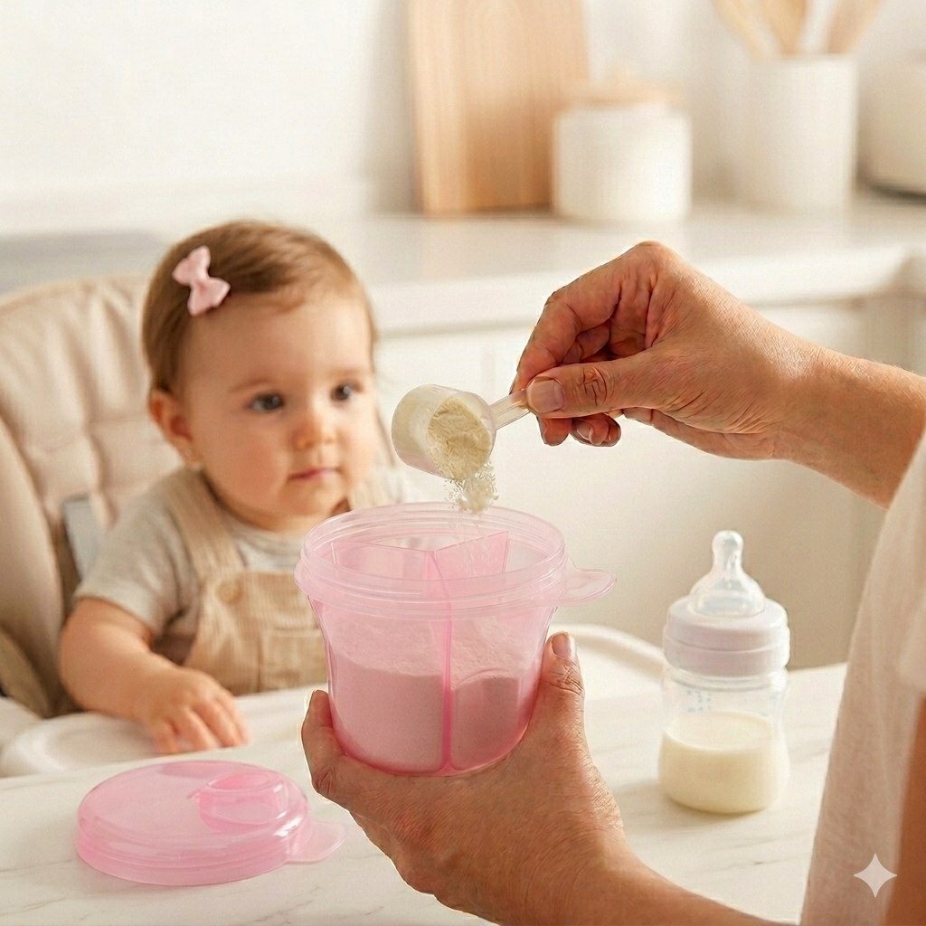 ENVASE PORTATIL PARA FORMULA PARA BEBES GENIAL 270ML