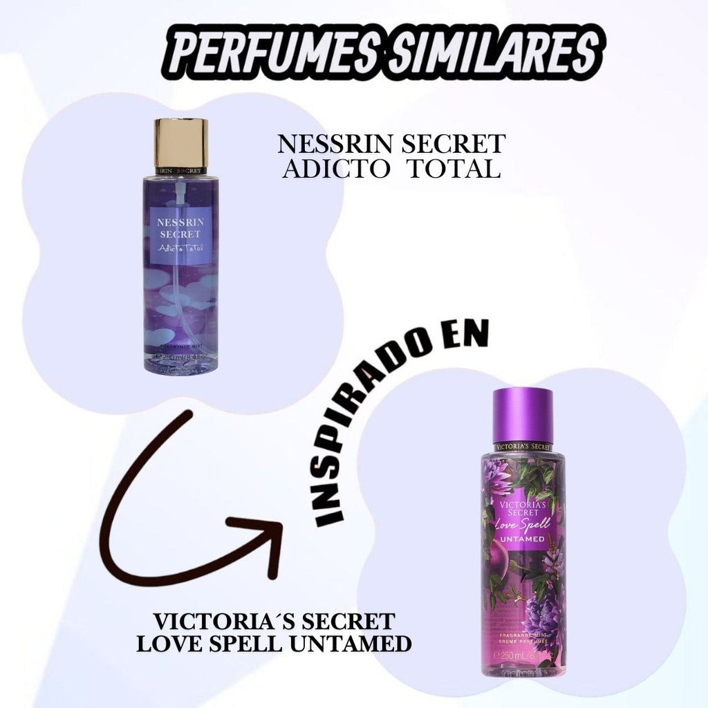 SPLASH NESSRIN SECRET ADICTO TOTAL 250ML (M) (AROMA INSPIRADO EN VICTO