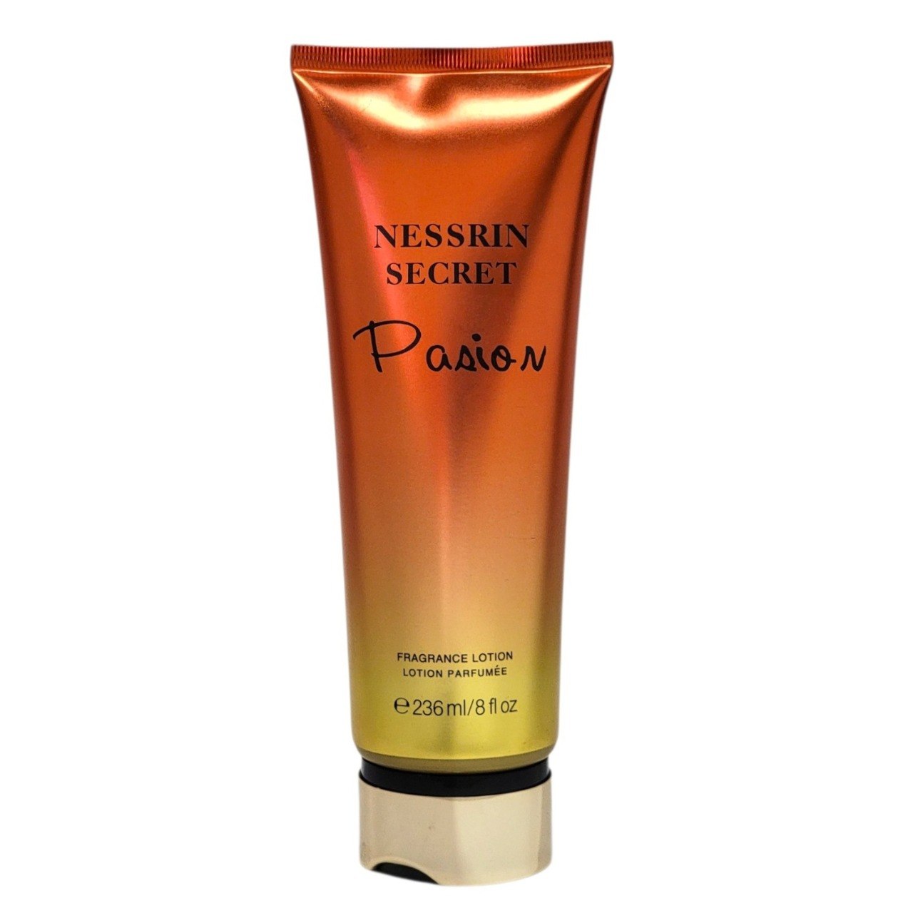 CREMA CORPORAL NESSRIN SECRET PASION 236ML (M) (AROMA INSPIRADO EN VICTORIAS SECRET PURE SEDUCTION)