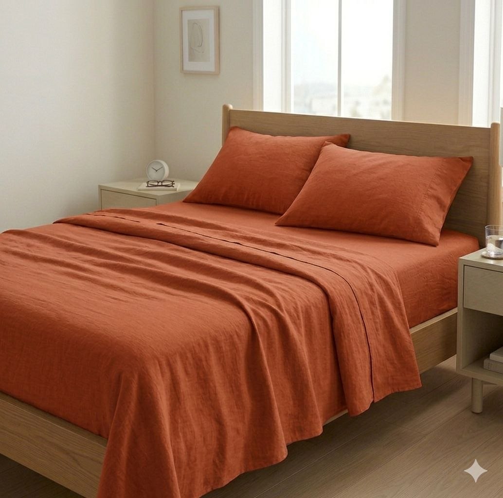 JUEGO DE SABANAS TAMAÑO KING 4PCS SCARLETT CLASSICS