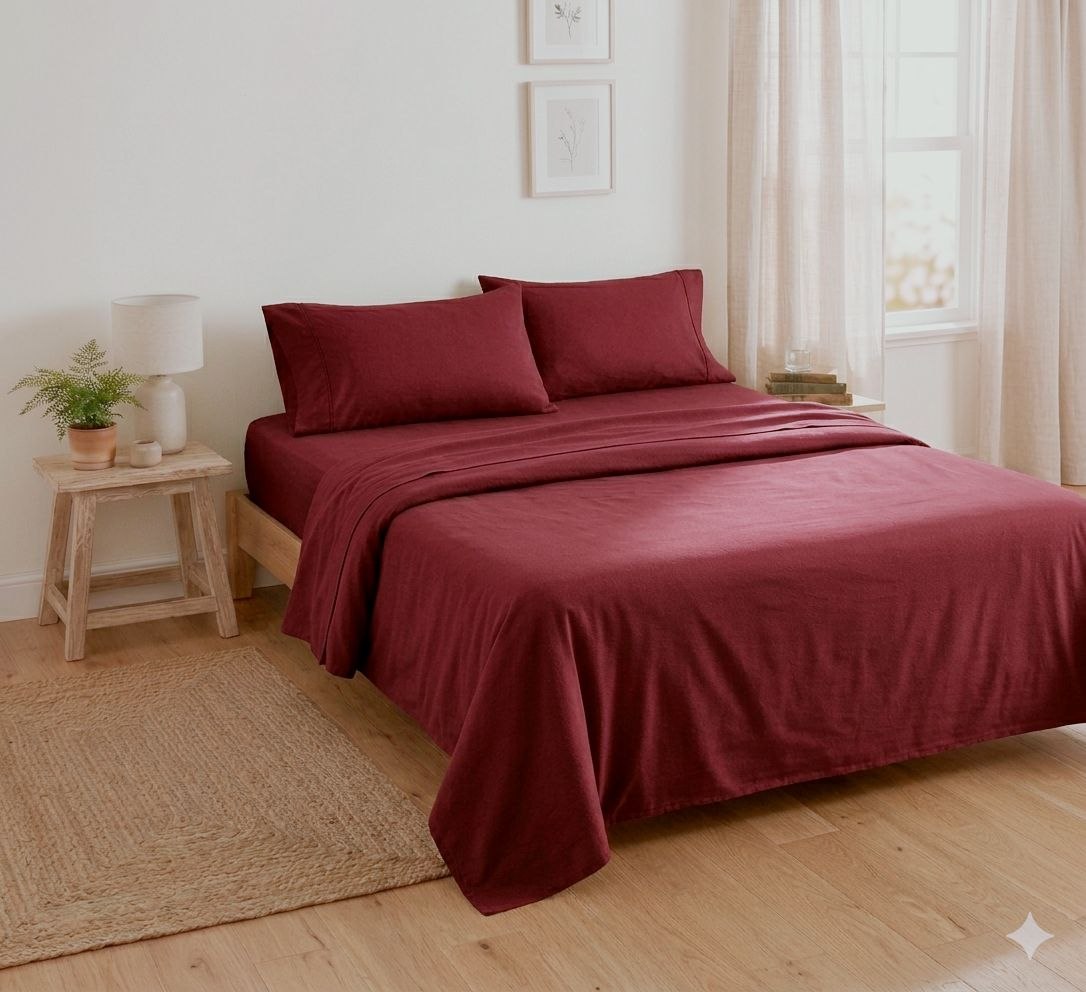 JUEGO DE SABANAS TAMAÑO KING 4PCS SCARLETT CLASSICS