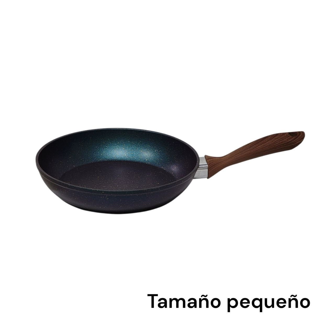 JUEGO DE OLLAS Y SARTENES ANTIADHERENTES CON TAPADERA DE VIDRIO Y BASE DE INDUCCION 5PCS EPICURE