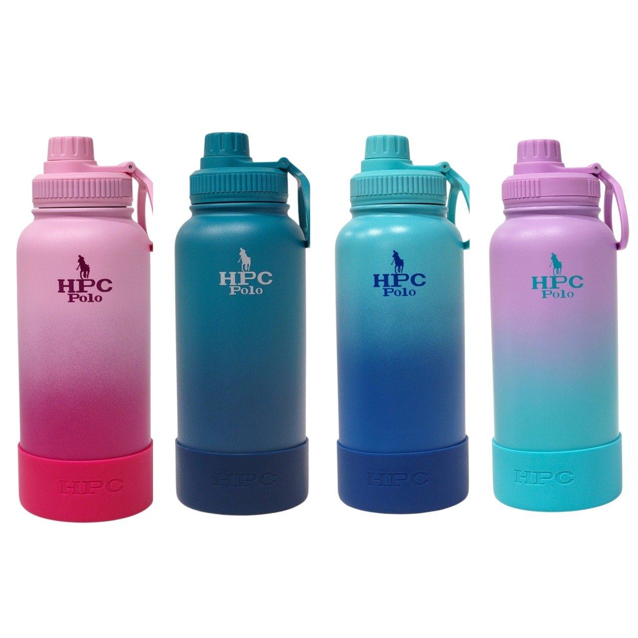 BOTELLA DEPORTIVA TERMICA DE ACERO INOXIDABLE HPC POLO 950ML