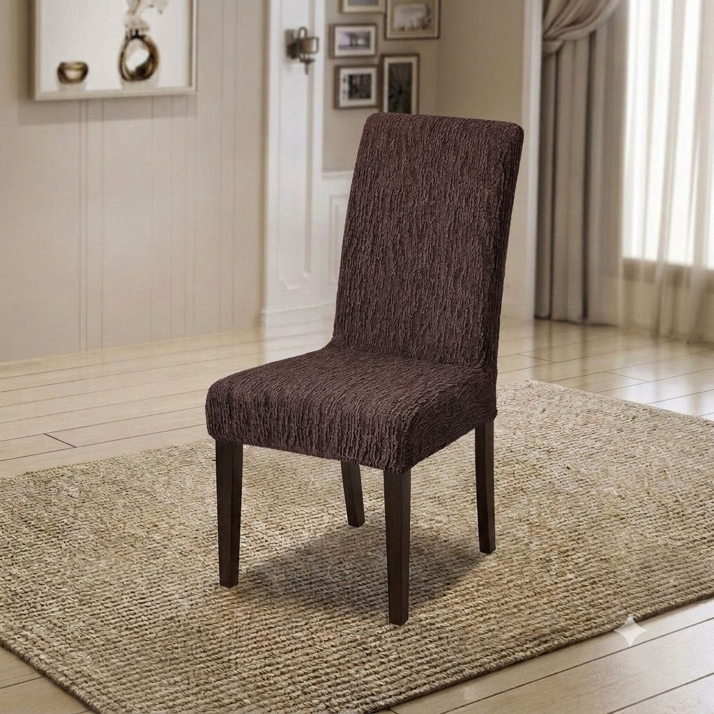 COBERTOR PROTECTOR ELASTICA PARA SILLA ESTILO JACQUARD SCARLETT CLASSICS