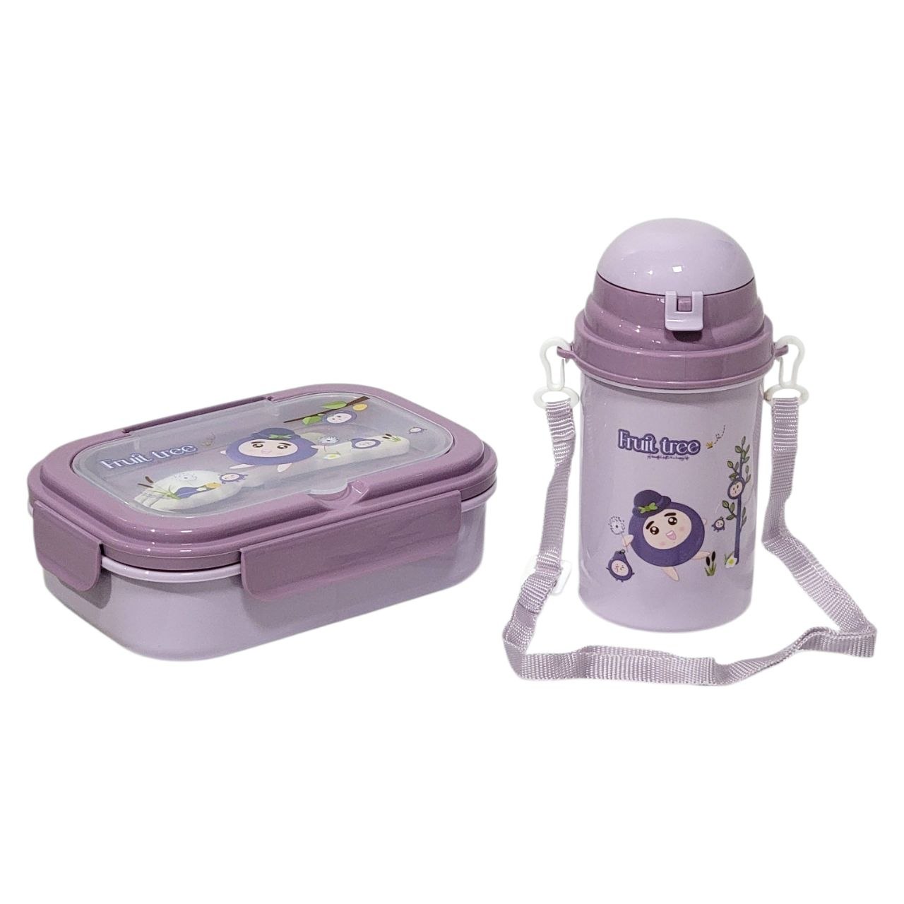 SET DE RECIPIENTE PANA PARA ALIMENTOS INFANTIL CON BOTE Y CUBIERTO BENELI HOME