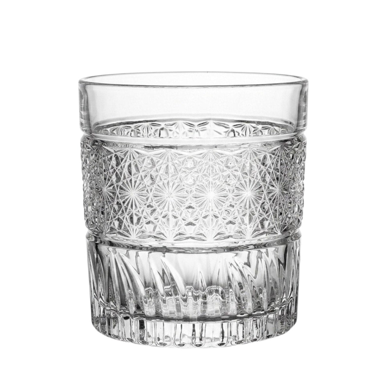 SET DE VASOS DE CRISTAL CON ACABADO DE LUJO ELEGANTE COLECCION JX 6PCS BENELI HOME