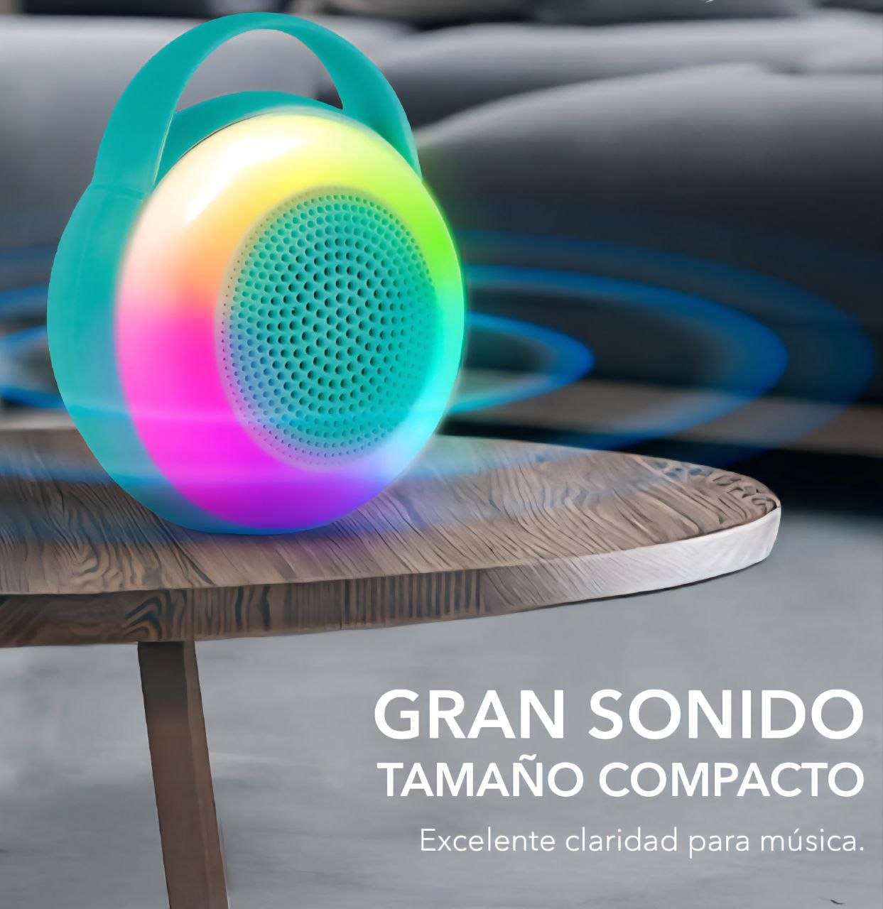 PARLANTE ALTAVOZ INALAMBRICO CON MICROFONO PORTATIL MODELO MS-1951BT-M
