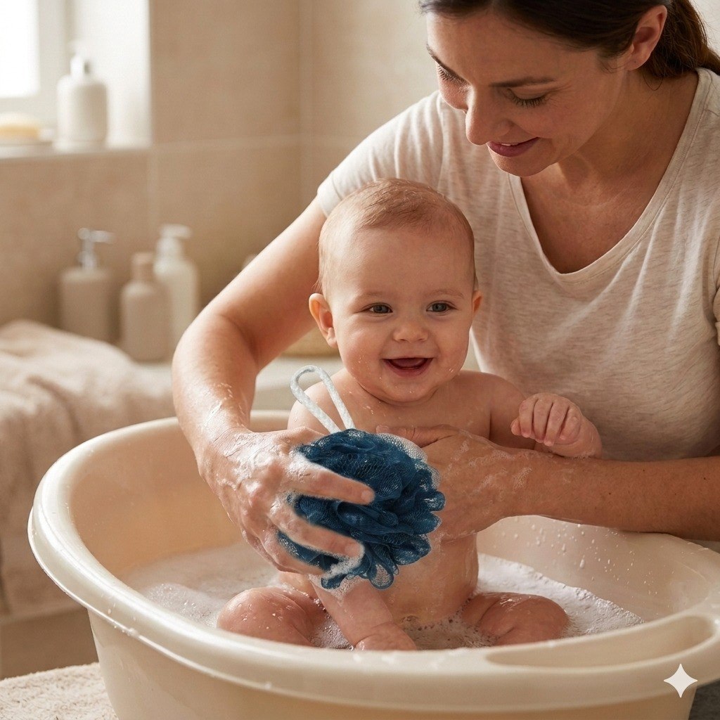 ESPONJA DE MALLA PARA BAÑO EXFOLIANTE BENELI HOME