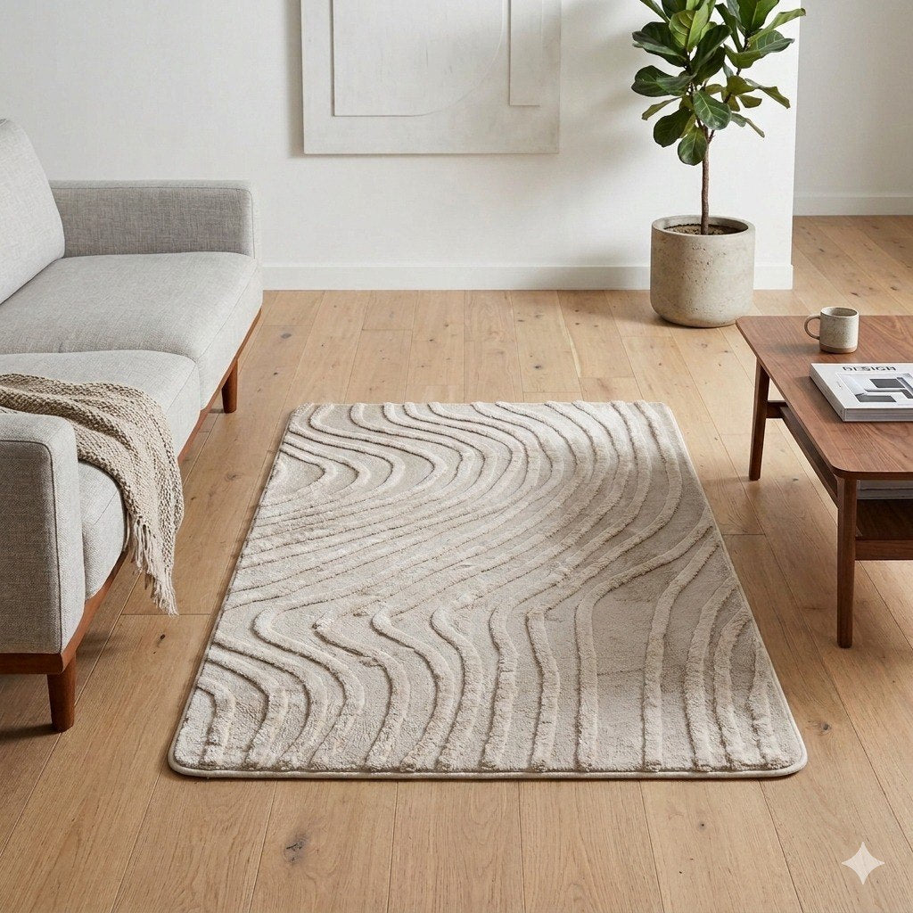 ALFOMBRA PARA SALA DE FIBRA SINTETICA BENELI HOME 80X120CM