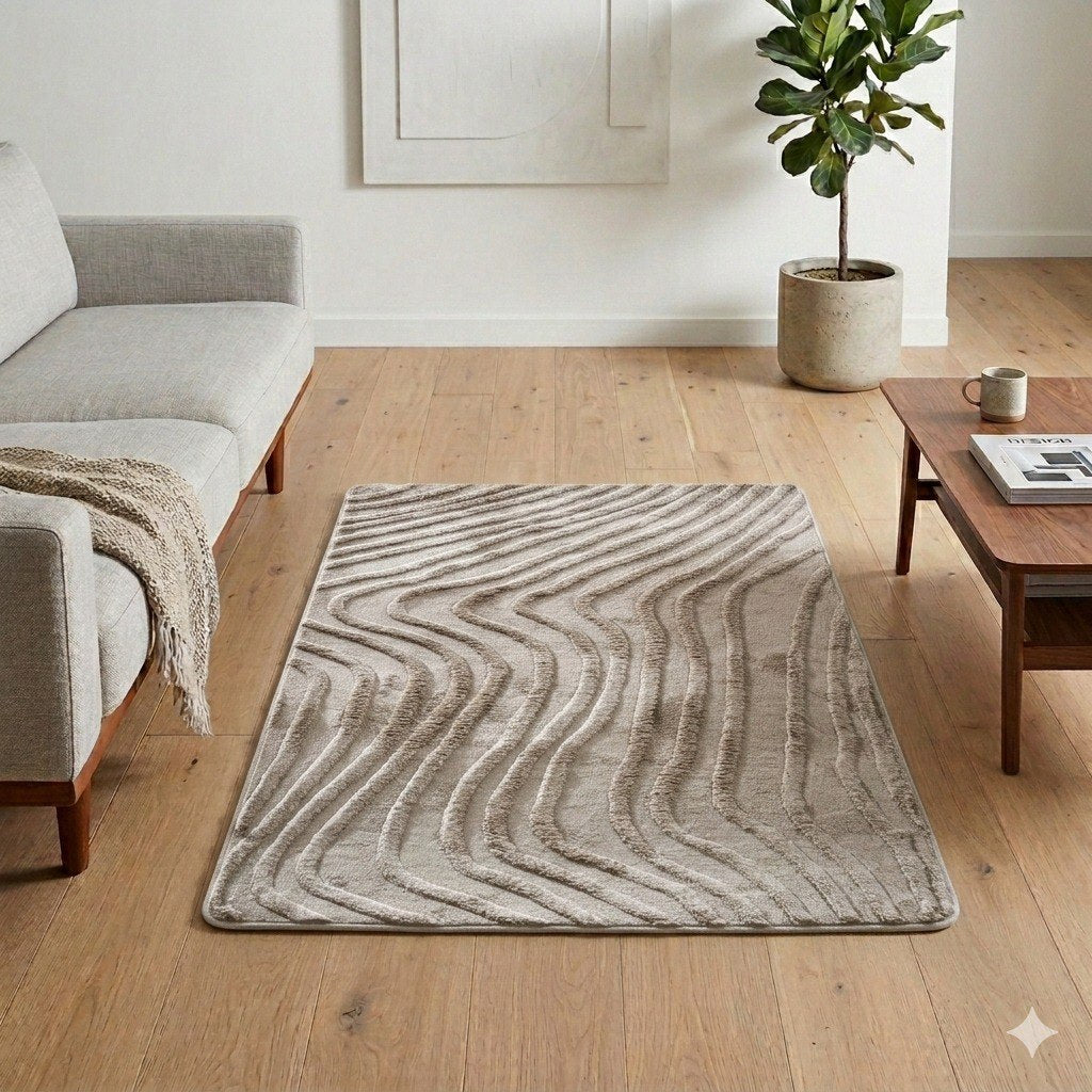 ALFOMBRA PARA SALA DE FIBRA SINTETICA BENELI HOME 80X120CM