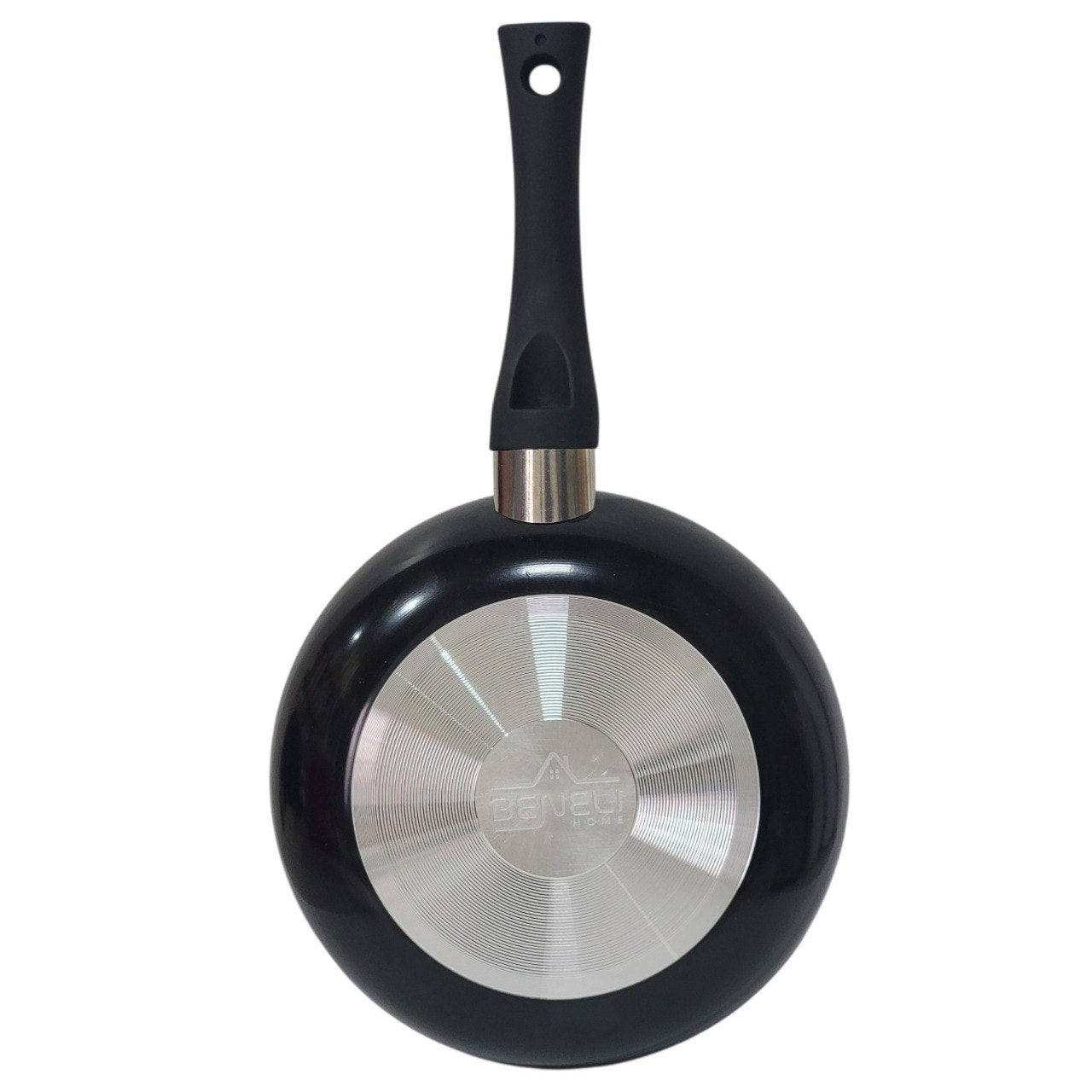 SARTEN DE ALUMINIO ANTIADHERENTE COLOR NEGRO BENELI HOME 20CM