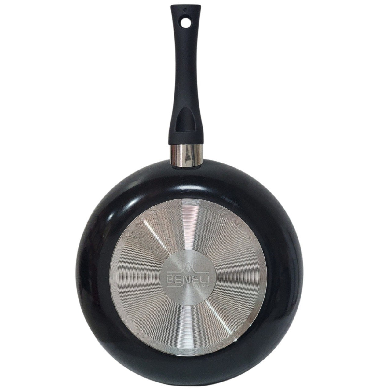SARTEN DE ALUMINIO ANTIADHERENTE COLOR NEGRO BENELI HOME 22CM