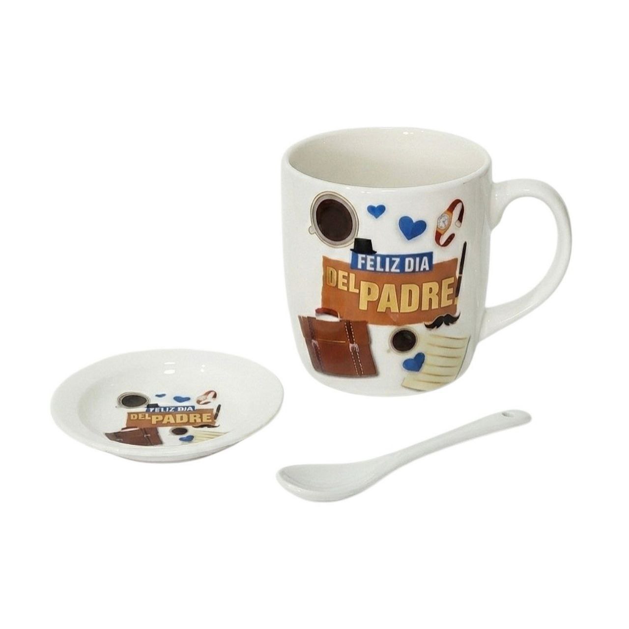 SET DE TAZA DE REGALO PARA PAPÁ 3PCS BENELI HOME