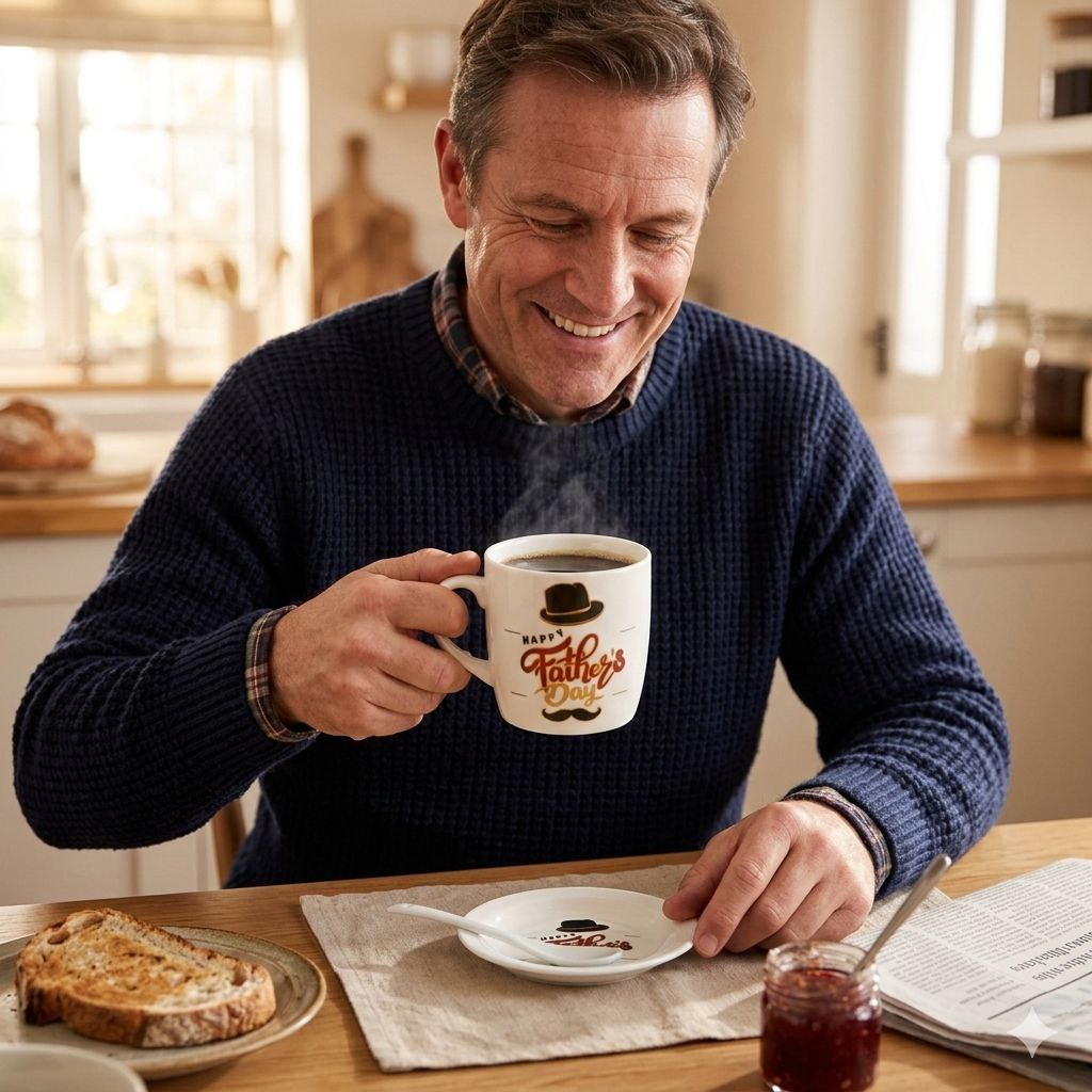 SET DE TAZA DE REGALO PARA PAPÁ 3PCS BENELI HOME