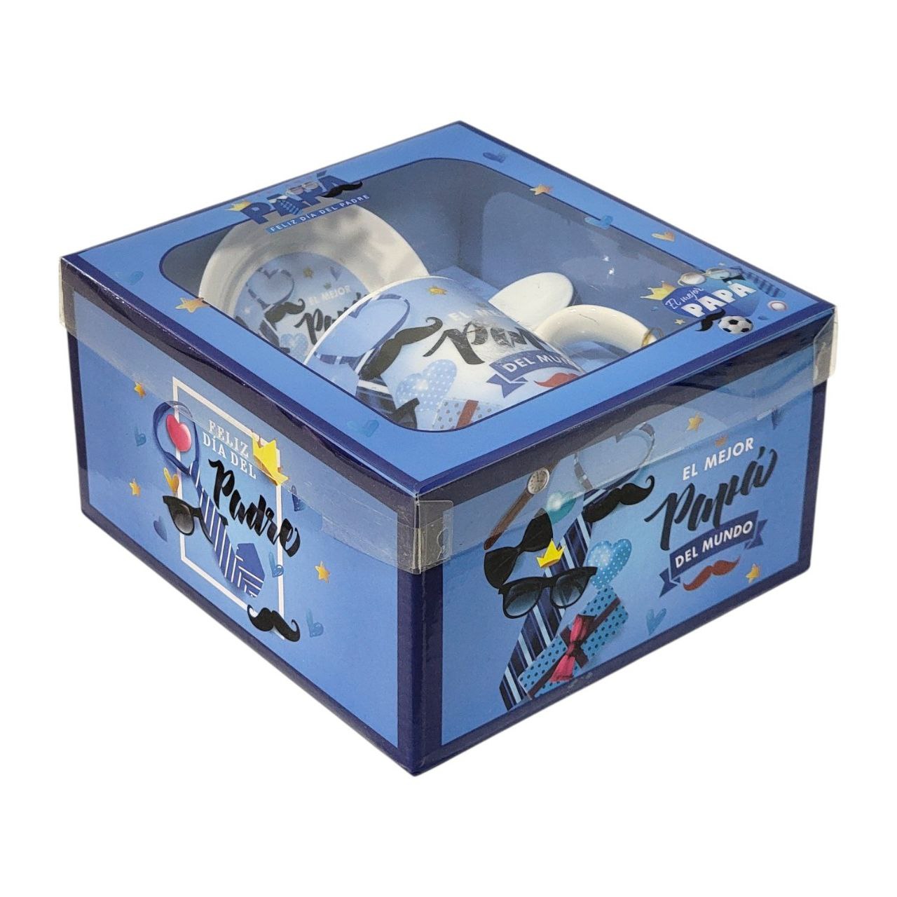 SET DE TAZA DE REGALO PARA PAPÁ 3PCS BENELI HOME