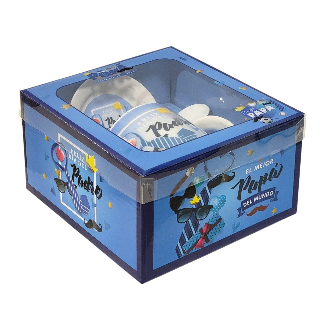 SET DE TAZA DE REGALO PARA PAPÁ 3PCS BENELI HOME