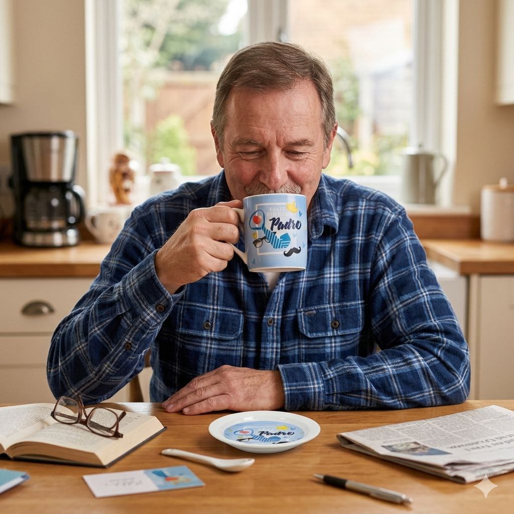 SET DE TAZA DE REGALO PARA PAPÁ 3PCS BENELI HOME