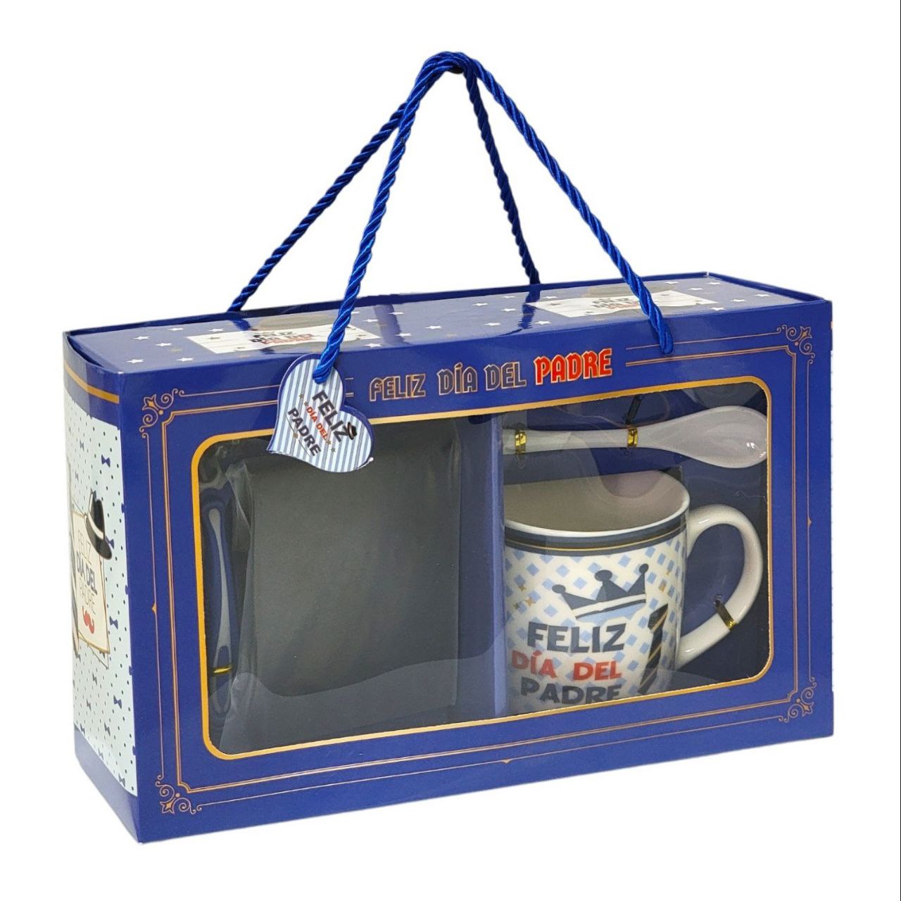 SET DE TAZA DE REGALO Y BILLETERA PARA PAPÁ 5PCS BENELI HOME