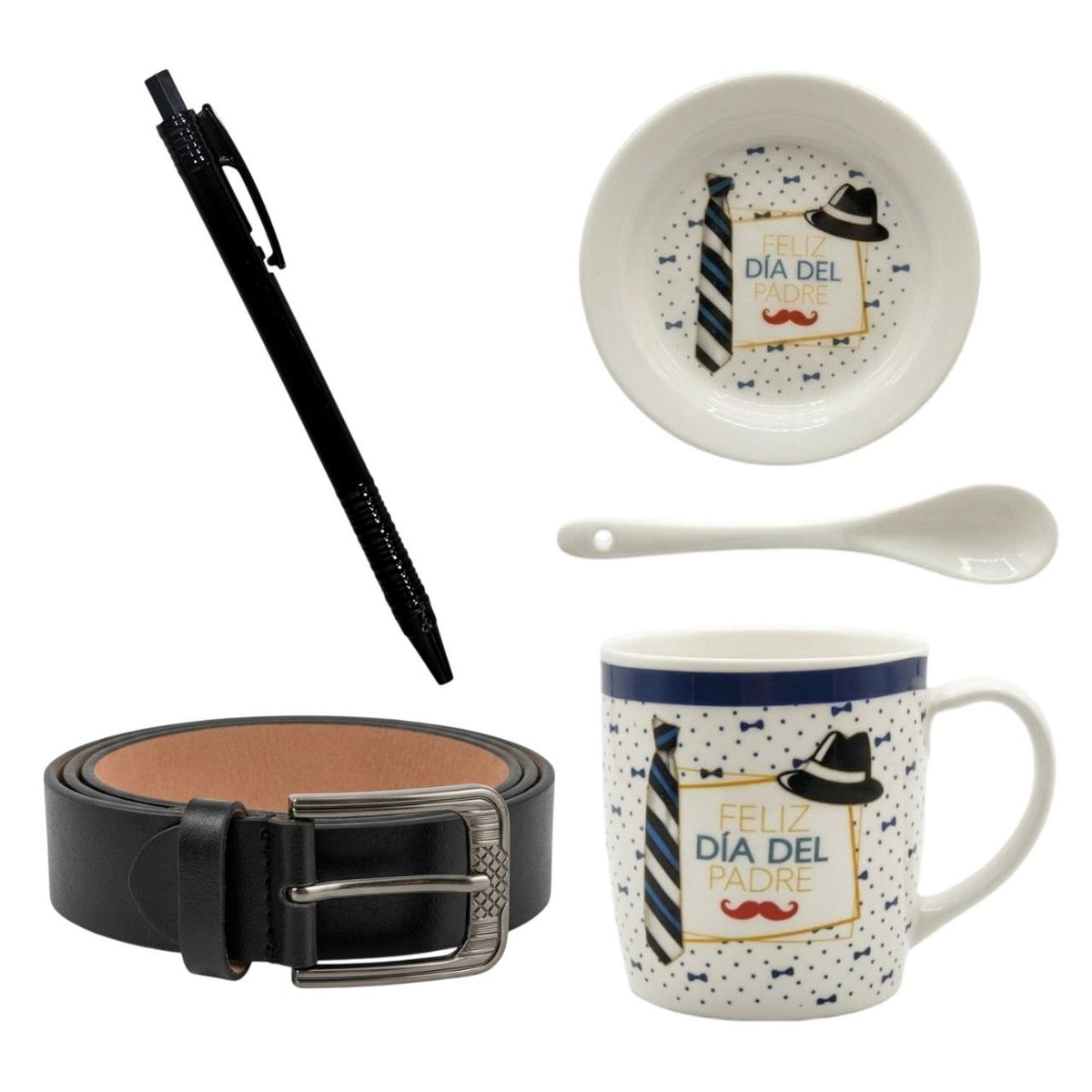 SET DE TAZA DE REGALO Y FAJA PARA PAPÁ 5PCS BENELI HOME