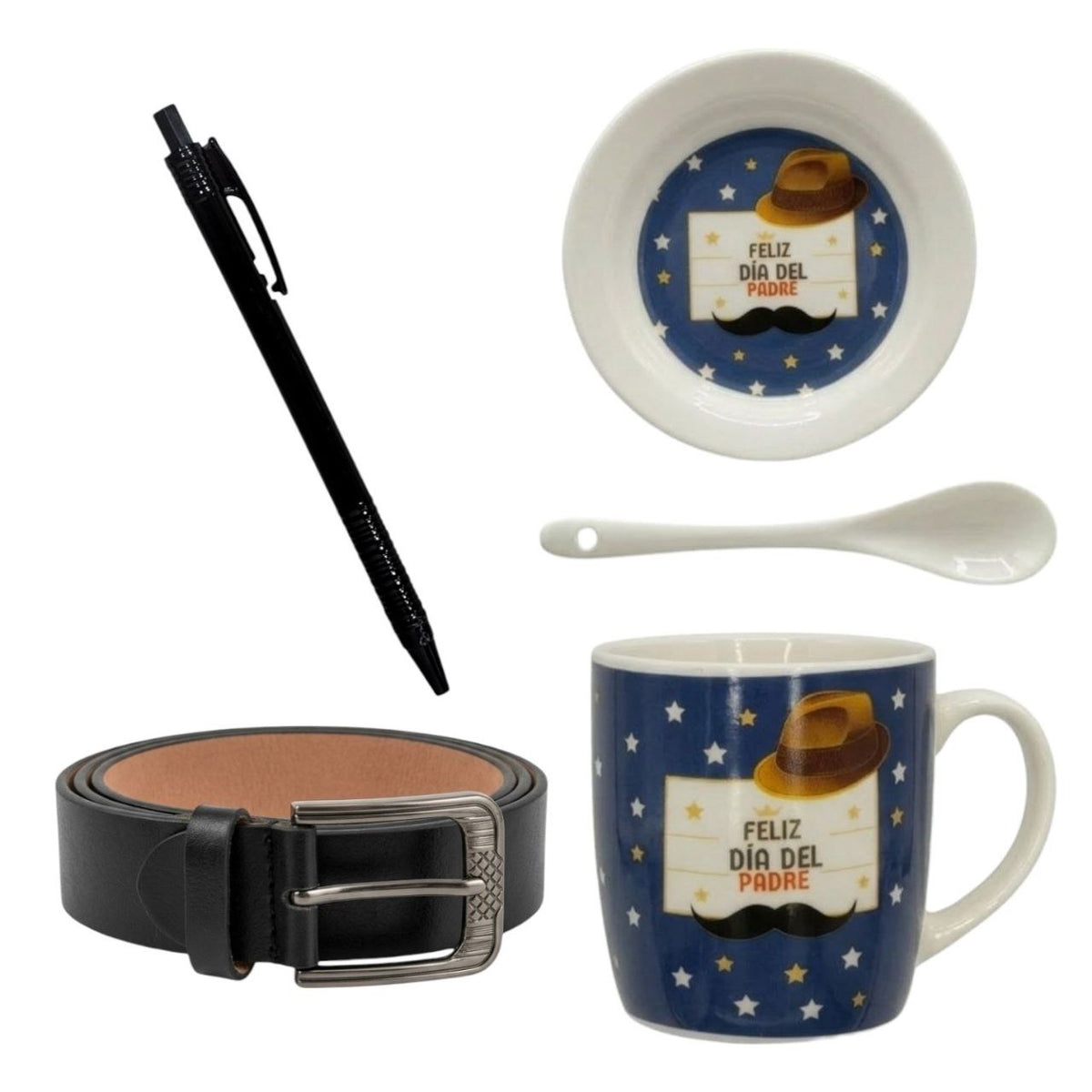 SET DE TAZA DE REGALO Y FAJA PARA PAPÁ 5PCS BENELI HOME
