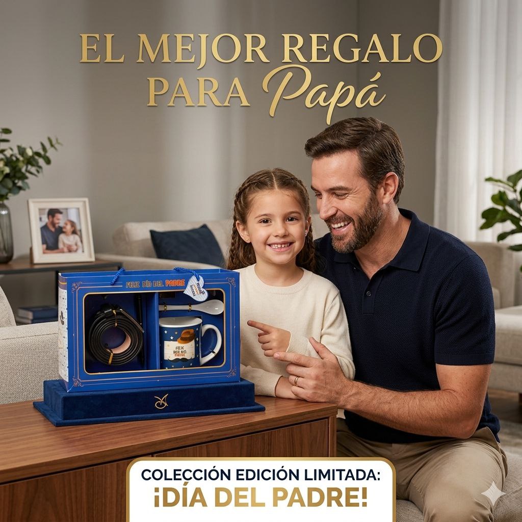 SET DE TAZA DE REGALO Y FAJA PARA PAPÁ 5PCS BENELI HOME