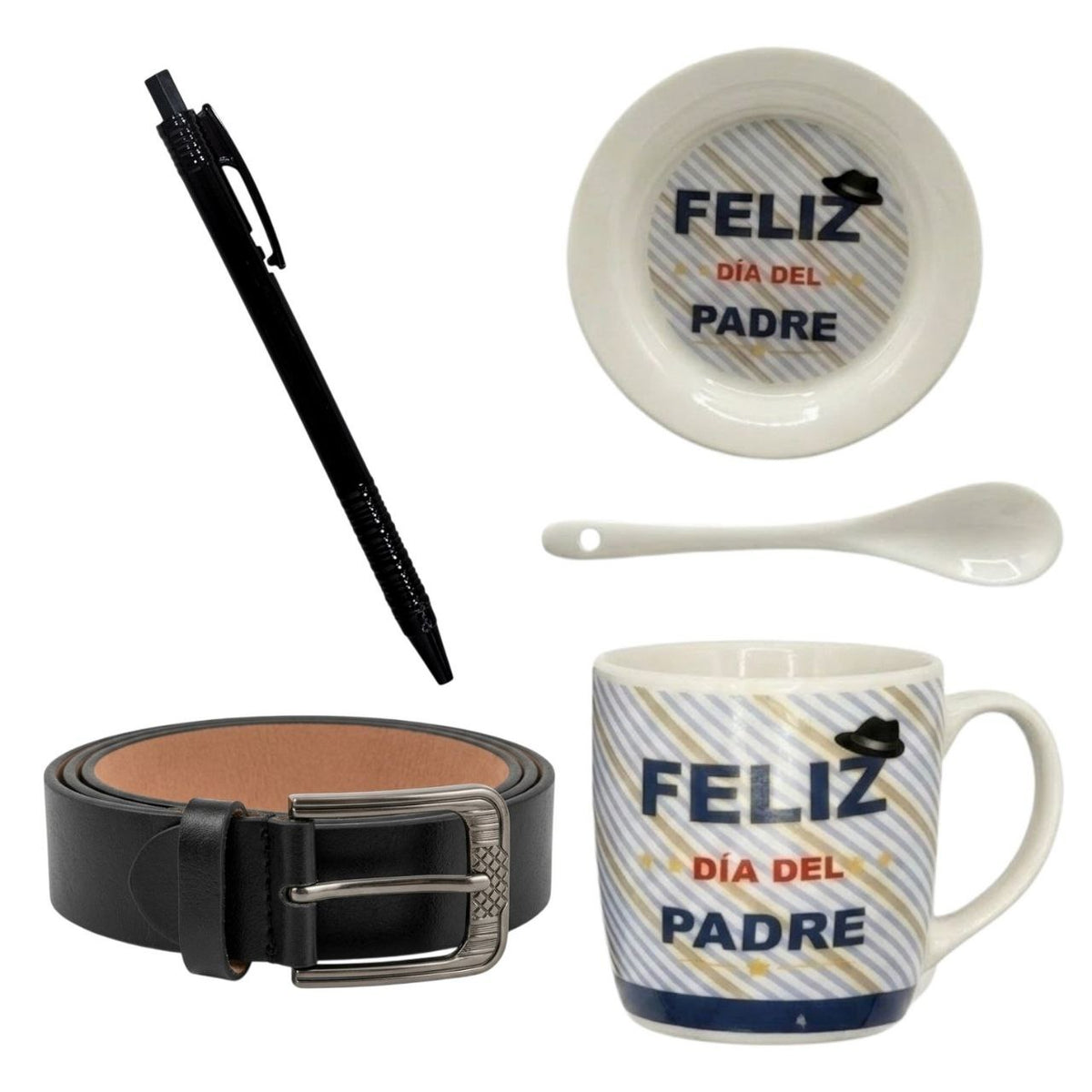 SET DE TAZA DE REGALO Y FAJA PARA PAPÁ 5PCS BENELI HOME