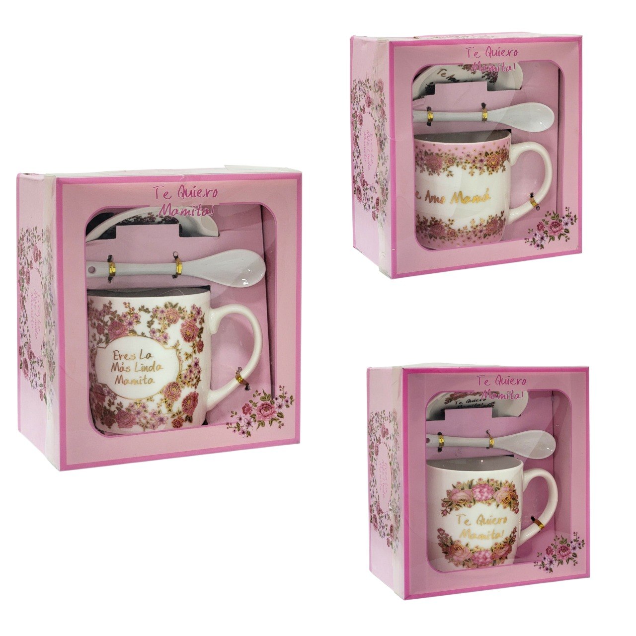 SET DE REGALO PARA MAMÁ DE CERAMICA 3PCS BENELI HOME
