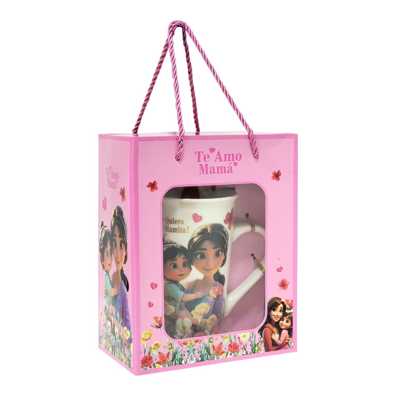 SET DE TAZA DE REGALO PARA MAMÁ CON CUCHARA