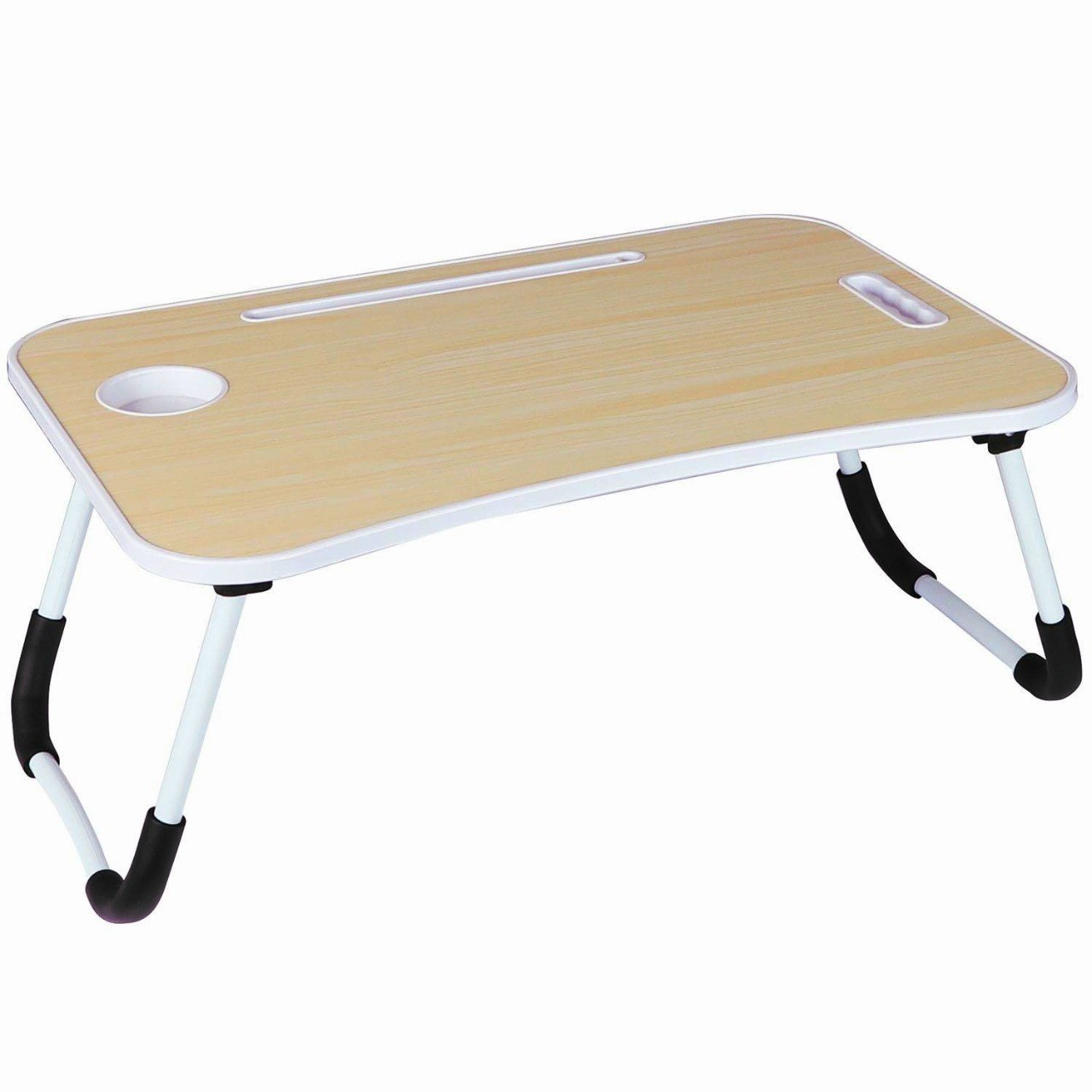 MESA PLEGABLE PORTATIL PARA LAPTOP MULTIFUNCIONAL 40X60CM + 27CM