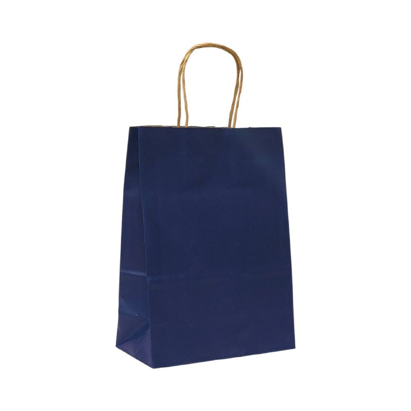 BOLSA DE REGALO PEQUEÑA 21X27X11 13 COLORES PAPEL CRAFT