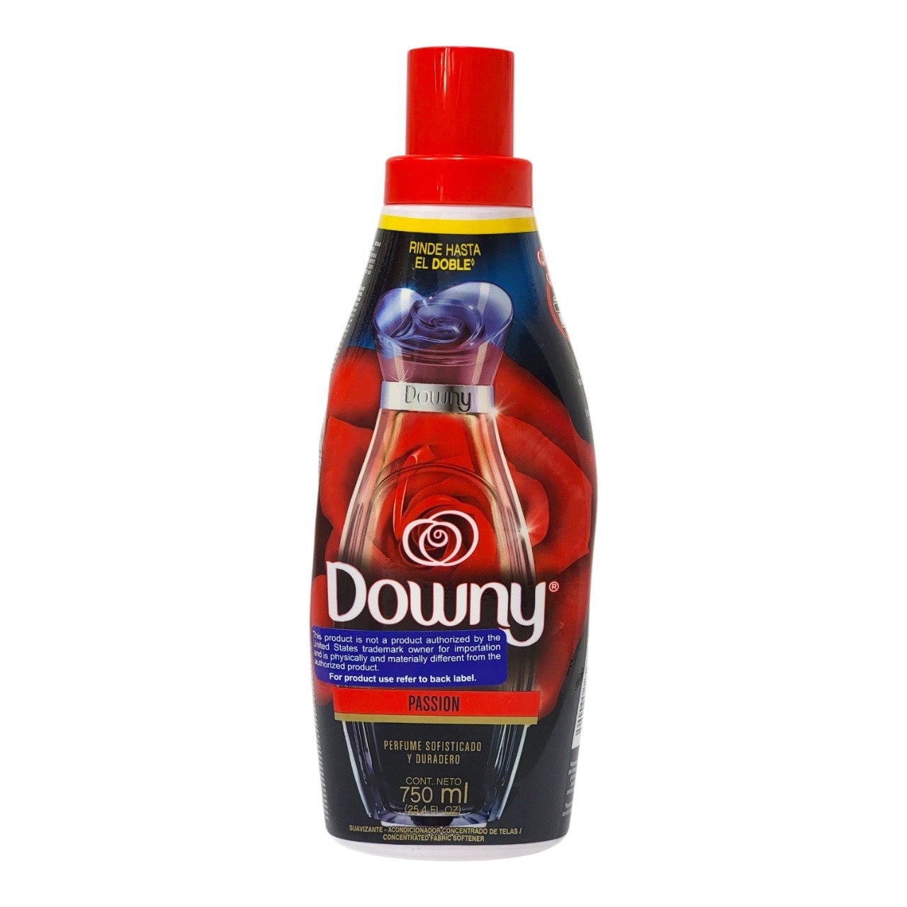 ACONDICIONADOR SUAVIZANTE PARA ROPA AROMA PASSION DOWNY 750ML
