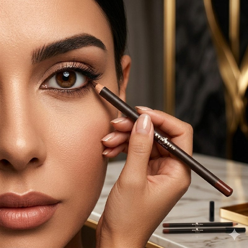 DELINEADOR LAPIZ DUO PARA LABIOS Y OJOS ULTRA FINO ITALIA DELUXE 1.5G