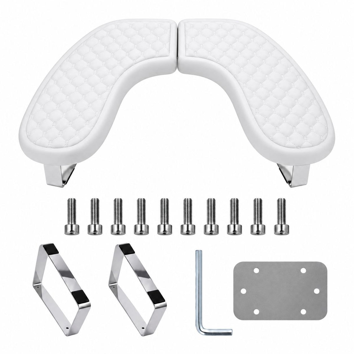 REPOSAMANOS EN U PLEGABLE PARA MANICURA UH9 46CMX30CMX17.8CM