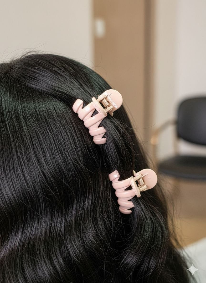 GANCHO PARA EL CABELLO DE AGARRE FIRME 3PCS WAO!  4CM,3CM X 2PCS