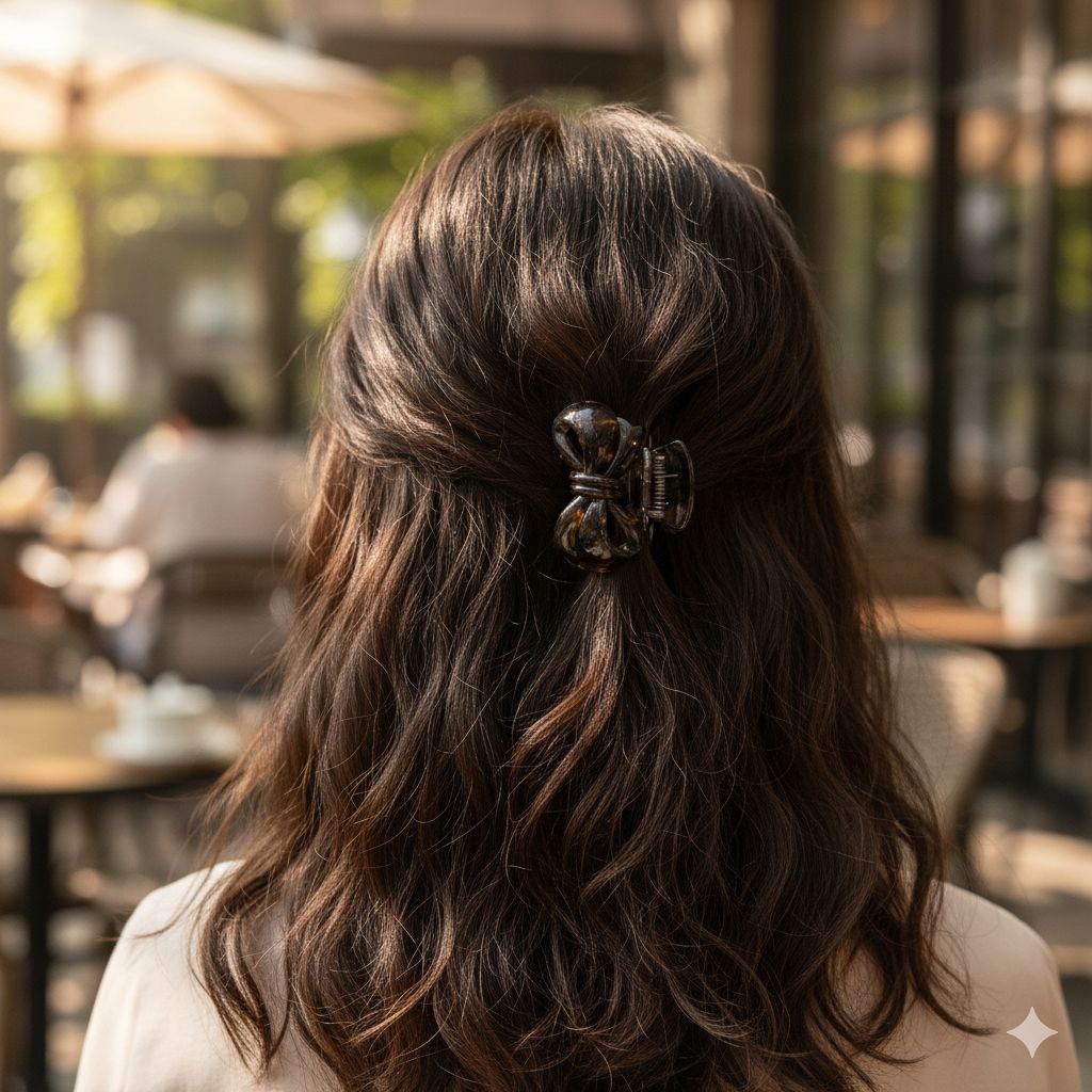 GANCHO PARA EL CABELLO DE AGARRE FIRME 3PCS WAO! 5.2X7CM