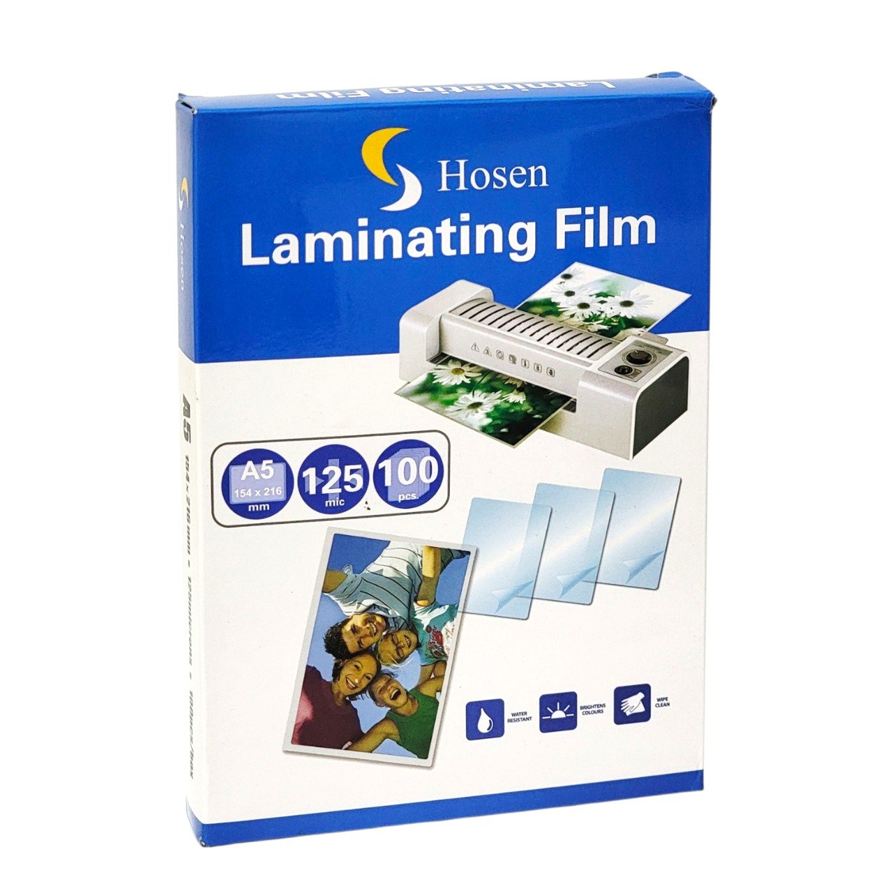 MICAS TERMICAS PARA LAMINACION Y PROTECCION DE DOCUMENTOS TAMAÑO A5 100UND HOSEN