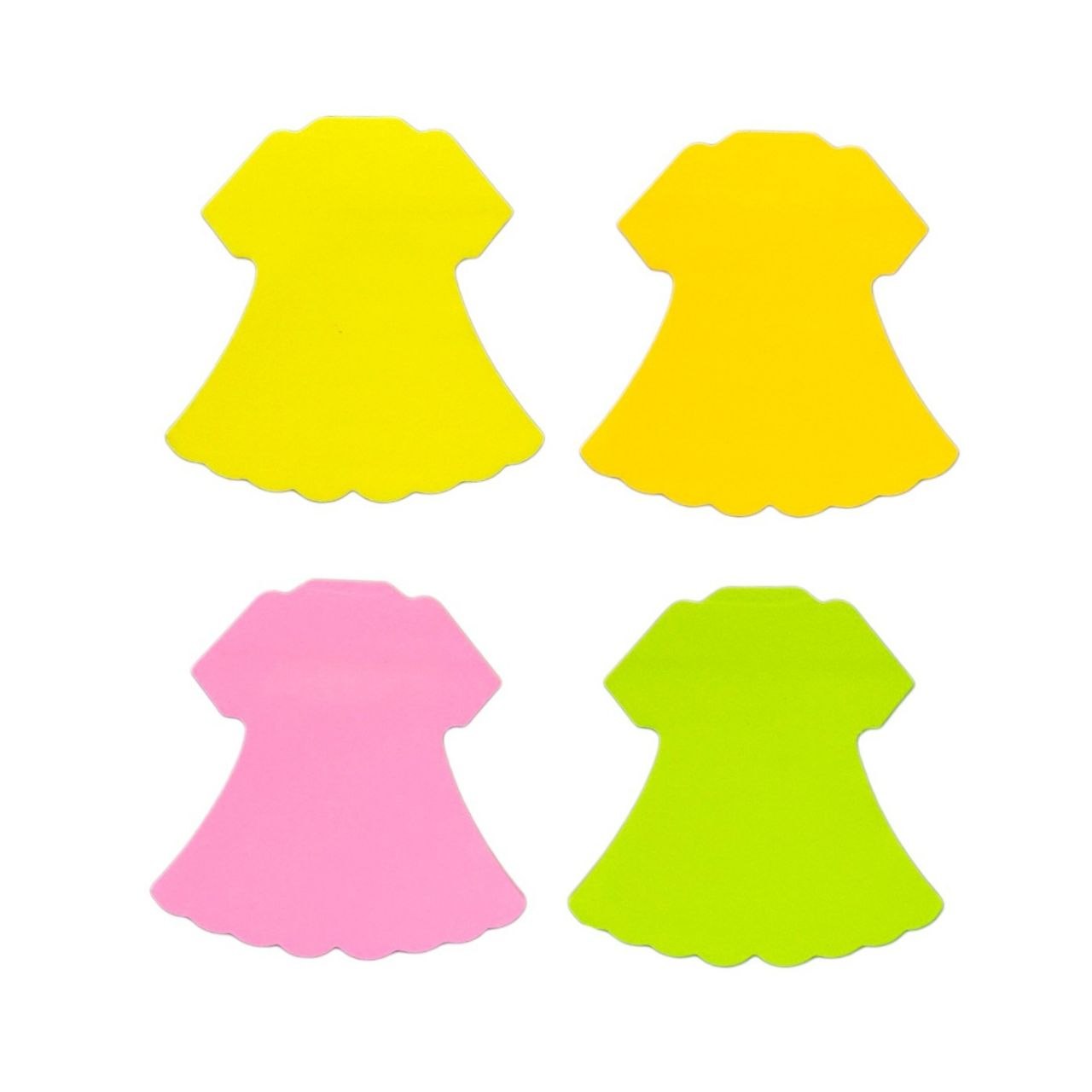 NOTAS ADHESIVAS DE MEMORANDUM DE COLORES NEON ALFA 100UND