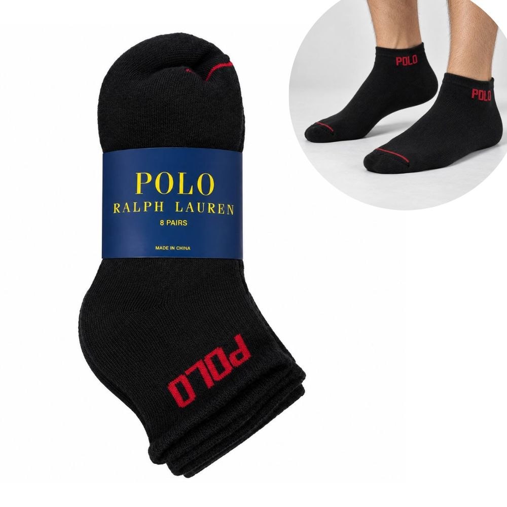 CALCETA ORIGINAL POLO RALPH LAURENS PARA HOMBRE 8 PARES