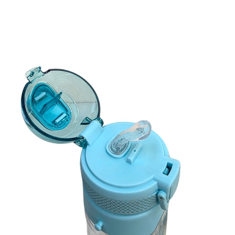 BOTE DE AGUA INFANTIL ERGONOMICA CON DISEÑO DE ANIMALES GENIAL 600ML