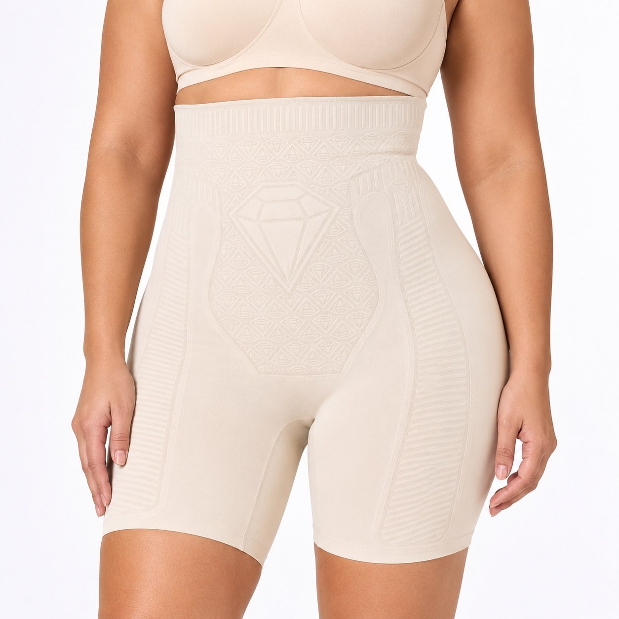 FAJA SHORT REDUCTORA CINTURA ALTA SIN COSTURAS PARA DAMA TALLA L