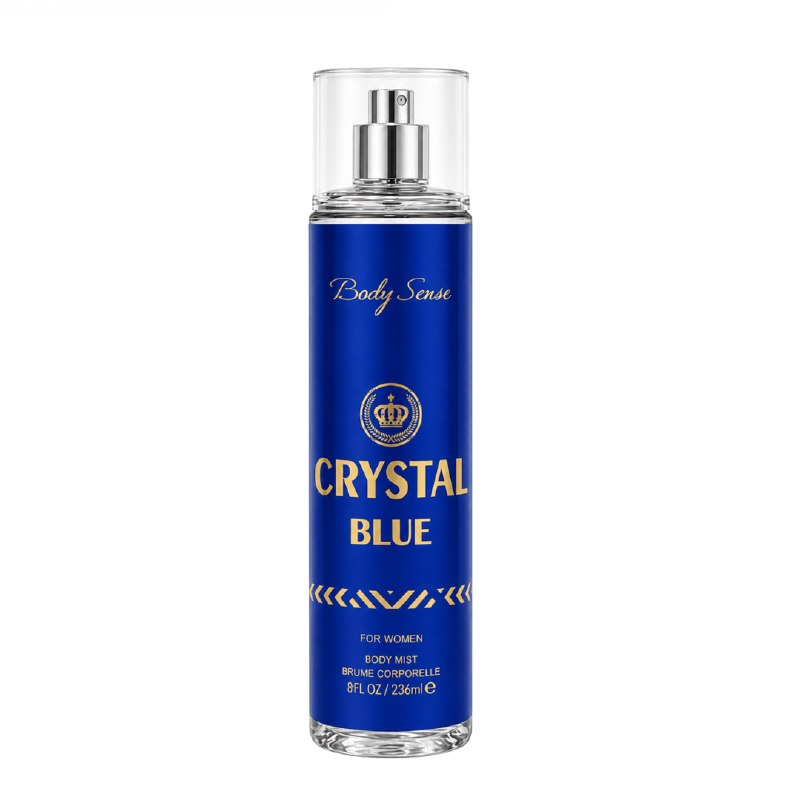 SPLASH BODY SENSE CRYSTAL BLUE FOR WOMEN 236ML (M) (AROMA SIMILAR CRYSTAL BLUE DE BENE OLET)