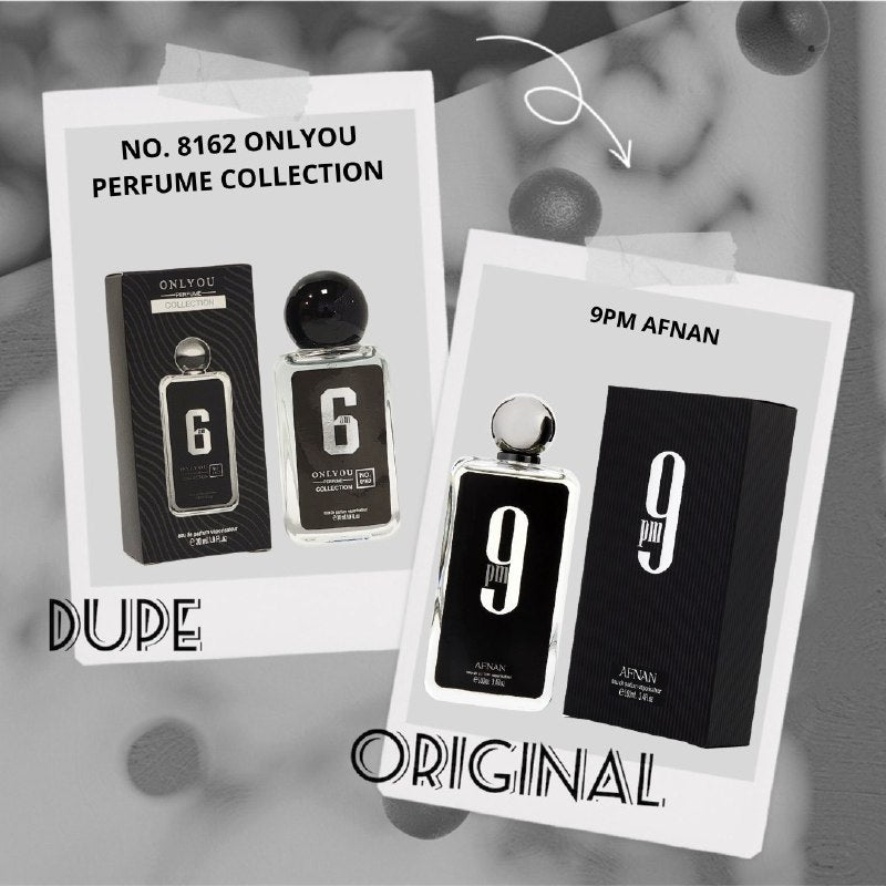 NO 8162 ONLYOU PERFUME COLLECTION EDP 30ML (H) (AROMA SIMILAR AFNAN 9PM)