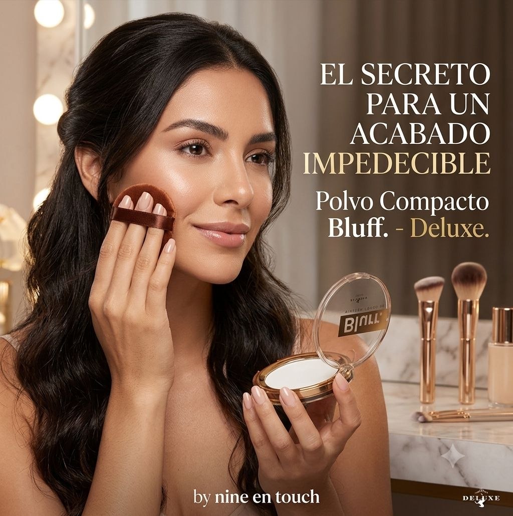 POLVO TRASLUCIDO MATIFICADOR FIJADOR DE RETOQUE INVISIBLE BLURR ITALIA DELUXE 5G