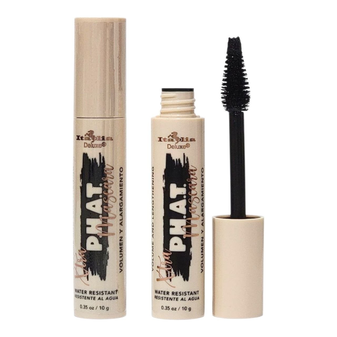 RIMEL PARA VOLUMEN Y ALARGAMIENTO A PRUEBA DE AGUA ITALIA DELUXE XTRA PHAT 10G