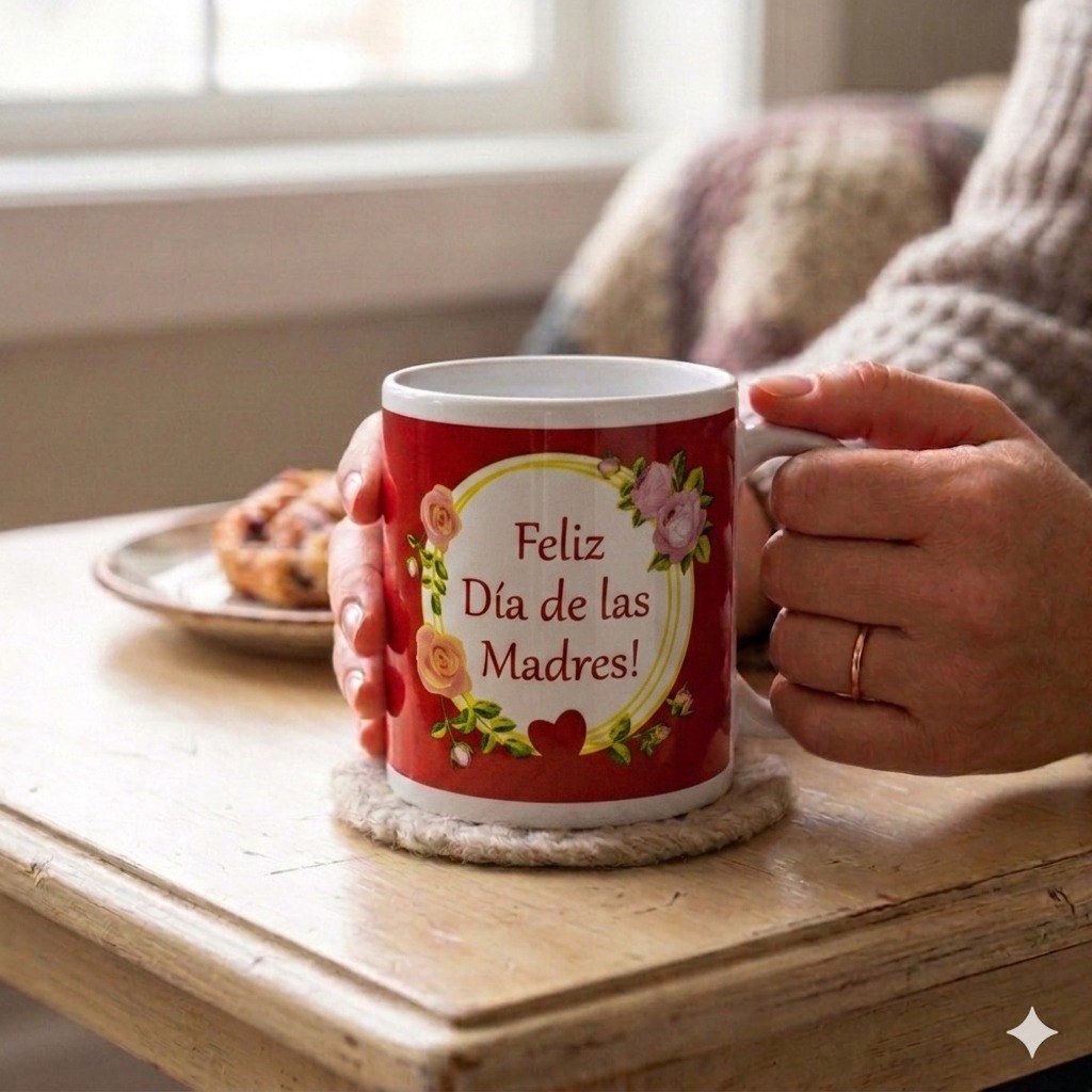 TAZA DE REGALO DE CERAMICA DE DIA DE LAS MADRES